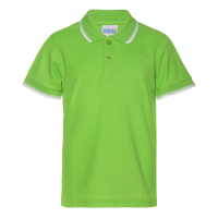 Рубашка поло детская Рубашка детская 04TJ цвет Ярко-зелёный