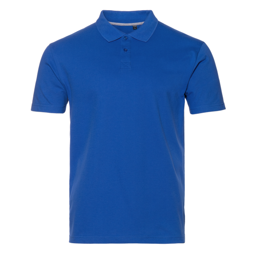 Рубашка поло мужская Рубашка унисекс 04B цвет Синий