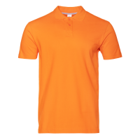 Рубашка поло мужская Рубашка 04U цвет Оранжевый