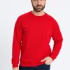 Свитшот унисекс STAN футер с начёсом 260, 53, Красный