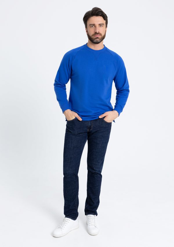 Свитшот унисекс STAN футер с начёсом 220, 60, Синий