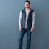 Жилет мужской STAN таффета 210T, 65, 24N, Чёрный
