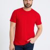 Футболка мужская STAN хлопок 180, 08, Красный