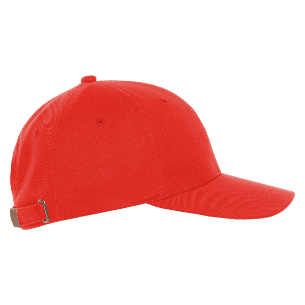 Бейсболка STAN 5 клиньев хлопок 330, 01, Красный
