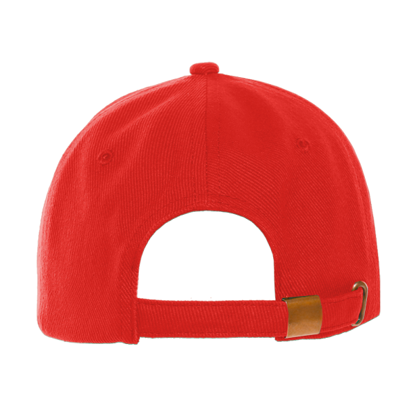 Бейсболка STAN 5 клиньев хлопок 330, 01, Красный