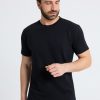 Футболка унисекс STAN хлопок 180, 08U, Чёрный
