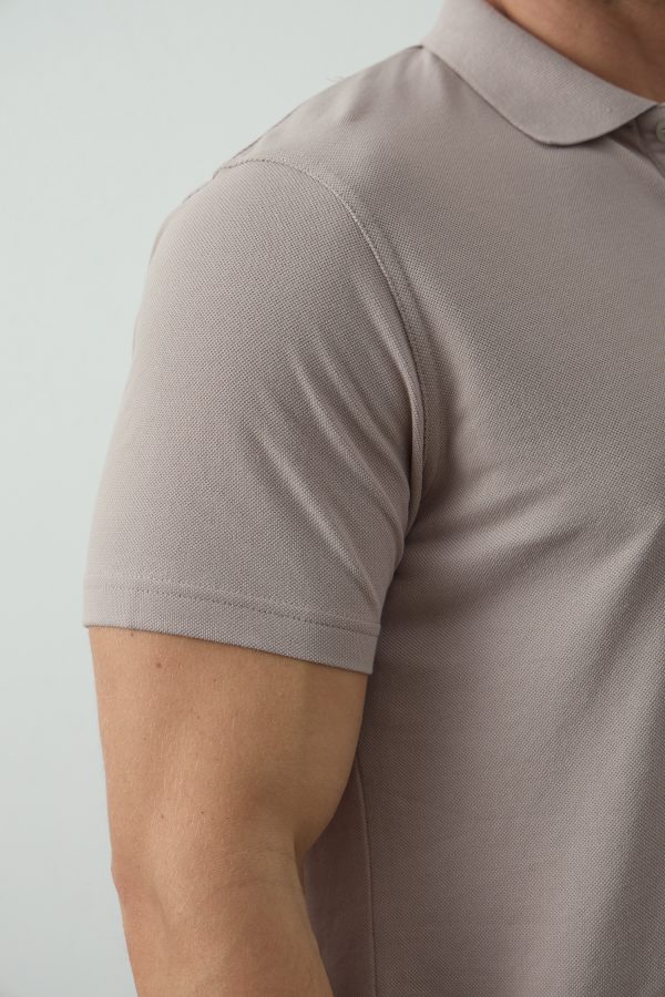 Рубашка поло унисекс STAN хлопок/полиэстер 185, 104, Светло-серый