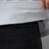 Рубашка поло унисекс STAN длинный рукав хлопок/полиэстер 185, 104S, Белый