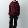 Худи унисекс STAN футер без начёса 260, 23, Бордовый