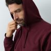 Худи унисекс STAN футер без начёса 260, 23, Бордовый