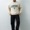 Свитшот унисекс STAN футер без начёса, 350, 96, Молочный