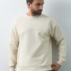 Свитшот унисекс STAN футер без начёса, 350, 96, Молочный