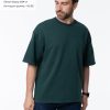 Футболка унисекс оверсайз STAN хлопок/полиэстер 260, 40, Тёмно-зелёный