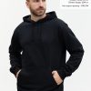 Худи унисекс STAN футер без начёса 260, 23, Чёрный