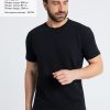Футболка унисекс STAN хлопок 180, 08U, Чёрный