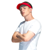 Козырёк STAN хлопок, 220, 25, Красный