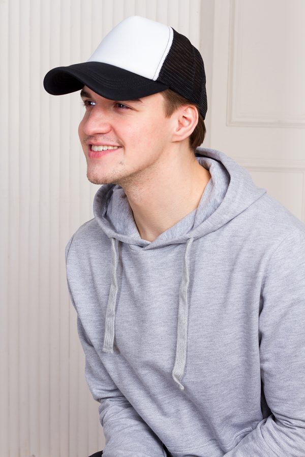 Бейсболка с сеткой STAN полиэстер, 33, Красный