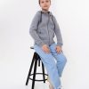 Толстовка детская STAN с капюшоном на молнии футер с начёсом 280, 17J, Синий Толстовка детская STAN с капюшоном на молнии футер с начёсом 280, 17J, Синий