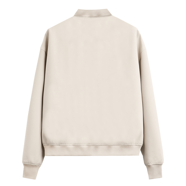 Бомбер унисекс STAN футер без начеса 340, 70, Молочный