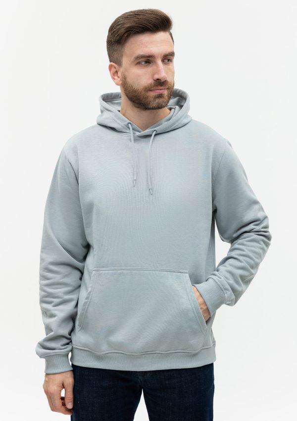 Худи унисекс STAN футер с начёсом 260, 20, Серый