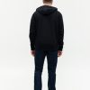 Толстовка мужская STAN с капюшоном на молнии футер с начёсом 280, 17, Чёрный