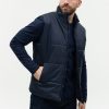 Жилет унисекс STAN утепленный таффета 210T,200, 84, Тёмно-синий