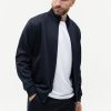 Толстовка мужская STAN на молнии полиэстер 260, 95, Тёмно-синий