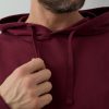 Худи унисекс STAN футер без начёса 260, 23, Бордовый Худи унисекс STAN футер без начёса 260, 23, Бордовый