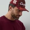 Футболка унисекс оверсайз STAN хлопок/полиэстер 260, 40, Бордовый