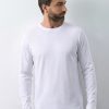 Лонгслив STAN хлопок 240, 304, Белый Лонгслив STAN хлопок 240, 304, Белый