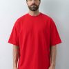 Футболка оверсайз STAN хлопок 180, 306, Красный Футболка оверсайз STAN хлопок 180, 306, Красный