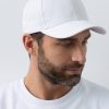 Бейсболка STAN 6 клиньев хлопок 280, 21, Белый Бейсболка STAN 6 клиньев хлопок 280, 21, Белый