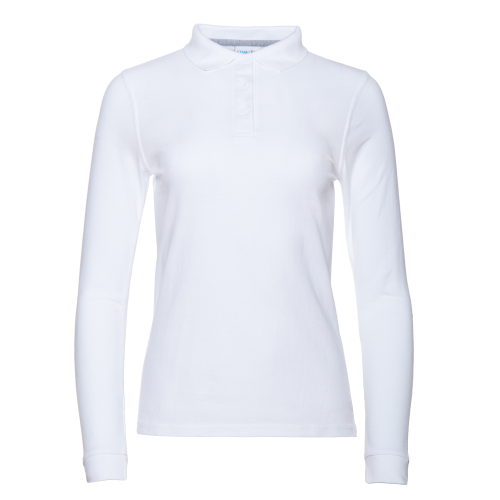 Рубашка поло женская STAN длинный рукав хлопок/полиэстер 185, 04SW, арт. 121004SW_1
