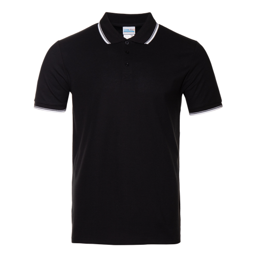 Рубашка поло мужская STAN с окантовкой хлопок/полиэстер 185, 04T, арт. 1210004T_1
