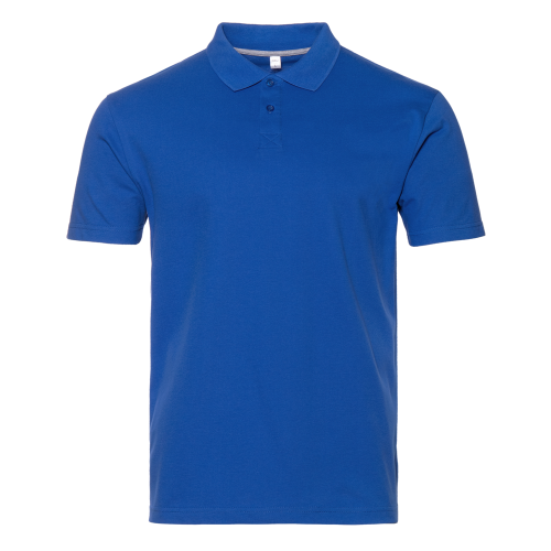Рубашка поло мужская Рубашка унисекс 04U цвет Синий