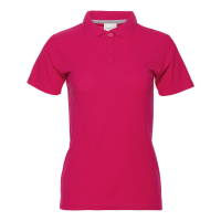 Рубашка поло женская Рубашка 04WL цвет Ярко-розовый