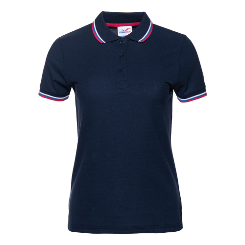 Рубашка поло женская триколор STAN хлопок/полиэстер 185, 04WRUS, арт. 121004WR_1
