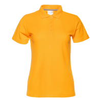 Рубашка поло женская Рубашка 04WL цвет Жёлтый