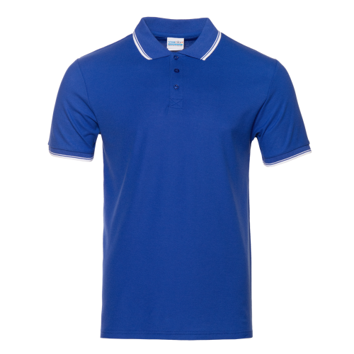 Рубашка поло мужская Рубашка мужская 04T цвет Синий