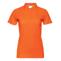 Рубашка поло женская STAN хлопок/полиэстер 185, 104W, цвет Оранжевый