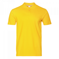 Рубашка поло мужская Рубашка унисекс 04U цвет Жёлтый