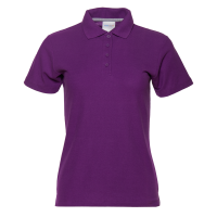 Рубашка поло женская STAN хлопок/полиэстер 185, 04WL, цвет Фиолетовый