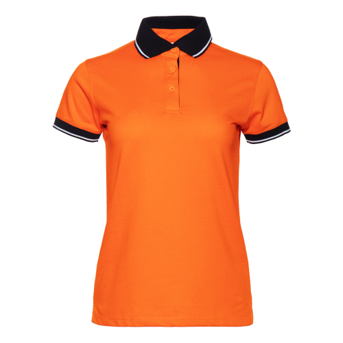 Рубашка поло женская Рубашка женская 04CW цвет Оранжевый
