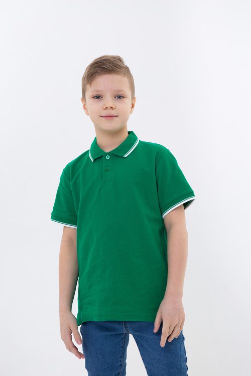 Рубашка поло детская STAN с окантовкой хлопок/полиэстер 185, 04TJ, арт. 121004TJ_4