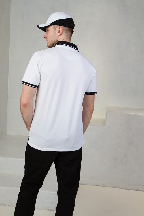 Рубашка поло мужская STAN с контрастными деталями хлопок/полиэстер 185, 04С, арт. 1210004C_5