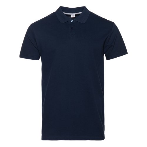Рубашка поло мужская Рубашка унисекс 04U цвет Тёмно-синий