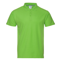 Рубашка поло мужская Рубашка 04 цвет Ярко-зелёный