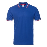 Рубашка поло мужская триколор STAN хлопок/полиэстер 185, 04RUS, арт. 1210004R_1