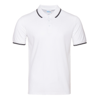 Рубашка поло мужская STAN с окантовкой хлопок/полиэстер 185