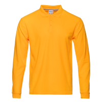 Рубашка поло мужская Рубашка мужская 04S цвет Жёлтый